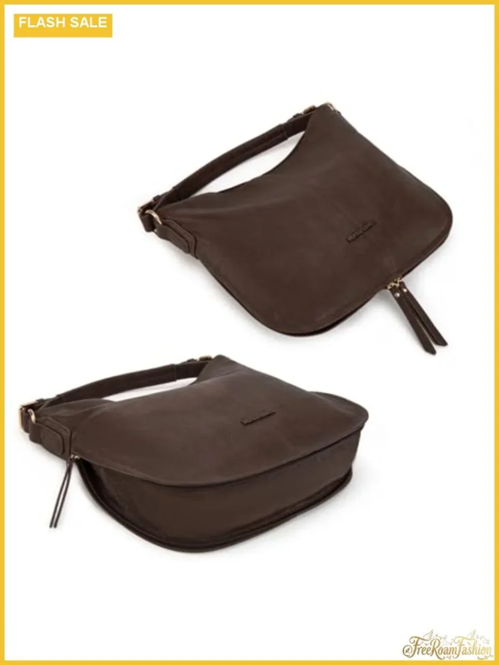 Vegan Leather Hobo Bag for Women with Adjustable Crossbody Strap